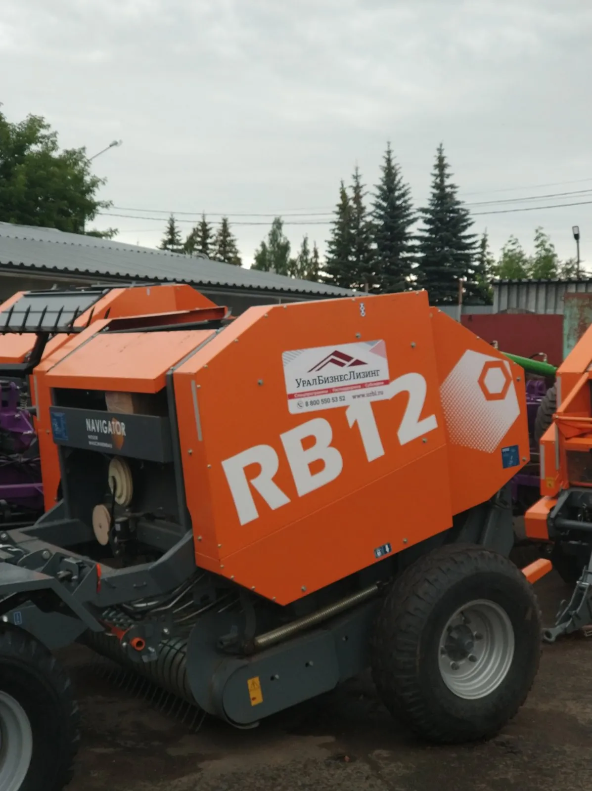 Прессподборщик RB12 — фото